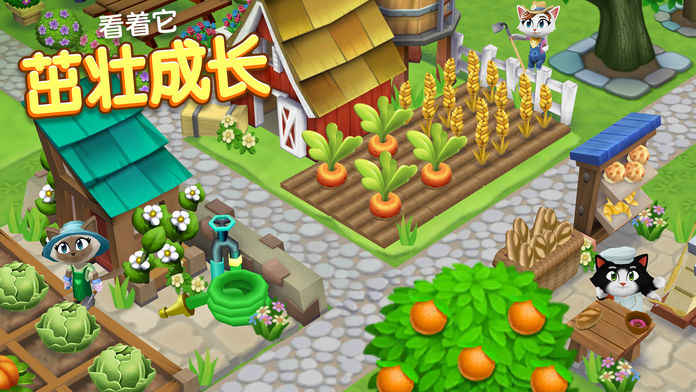 Kitty City：Harvest Valley截图2