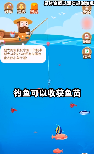 开心鱼塘红包版截图1