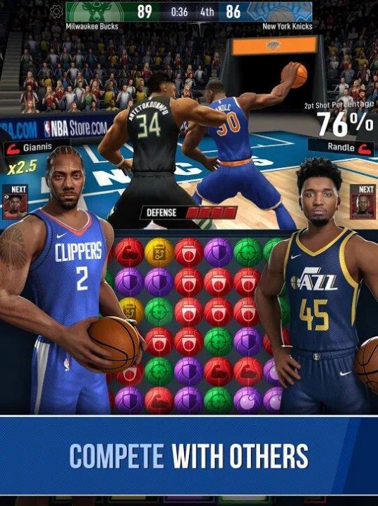 NBA2K22篮球之城截图