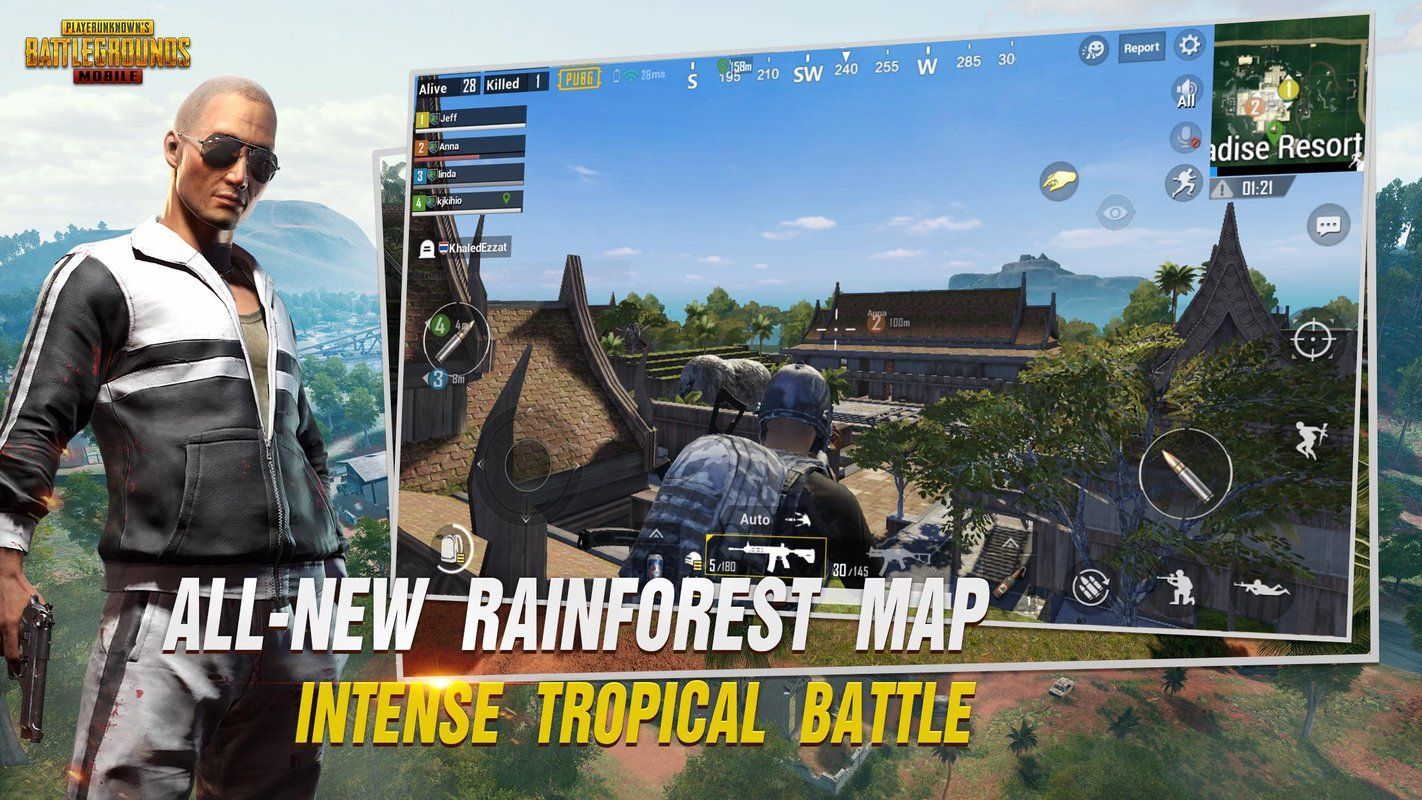 pubg绝地求生地铁逃生国际服截图