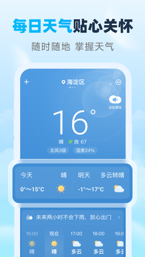 瑞时天气预报